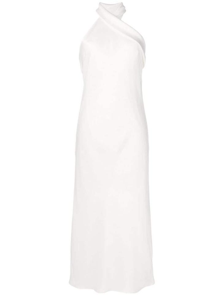 Galvan Pandora Midi Dress - White