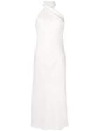 Galvan Pandora Midi Dress - White