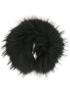Dresscamp Fur Headband, Women's, Black, Racoon Fur