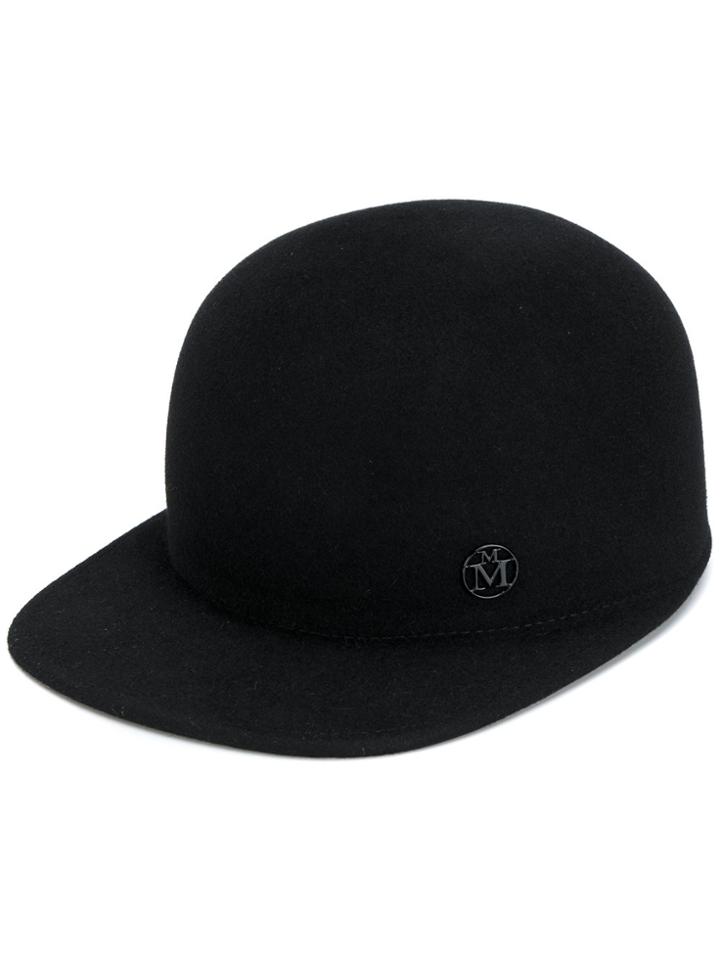 Maison Michel Logo Cap - Black