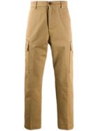 Fortela Straight Leg Cargo Trousers - Brown