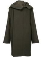 Rick Owens Secret Oversized Coat - Green