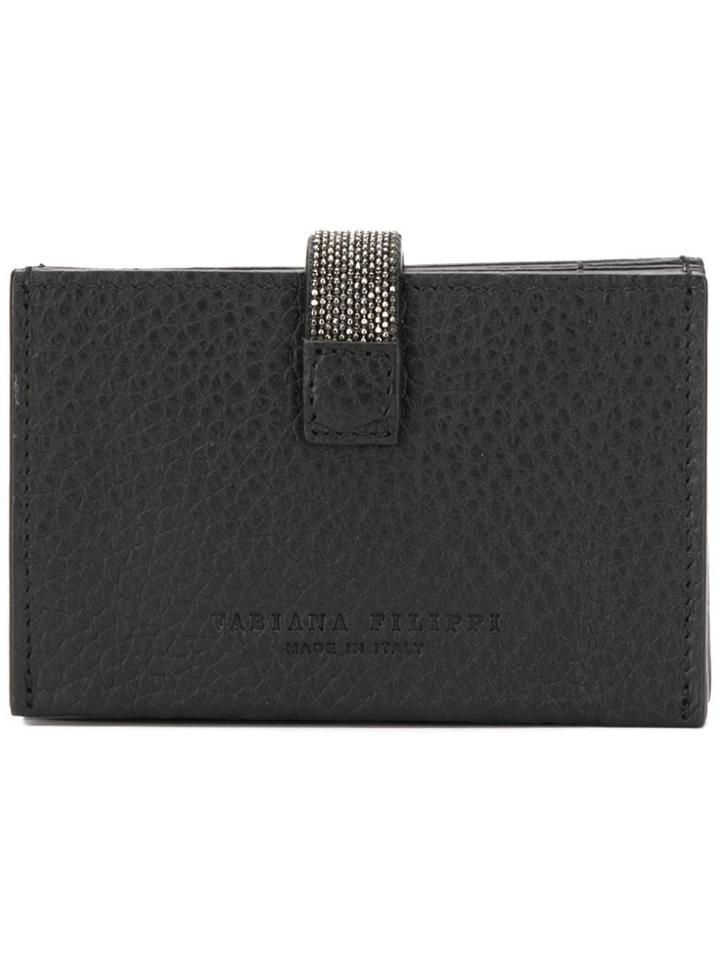 Fabiana Filippi Card Wallet - Black