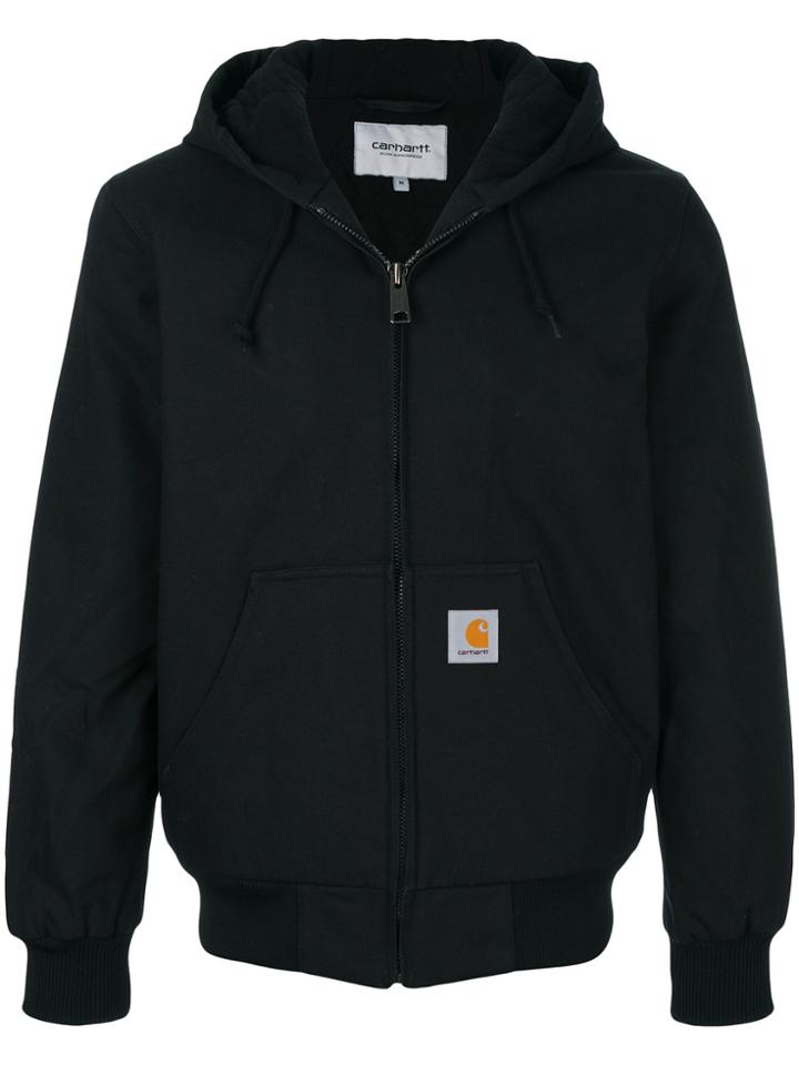 Carhartt Zipped Hoodie - Black