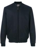 A.p.c. Fitted Bomber Jacket - Blue