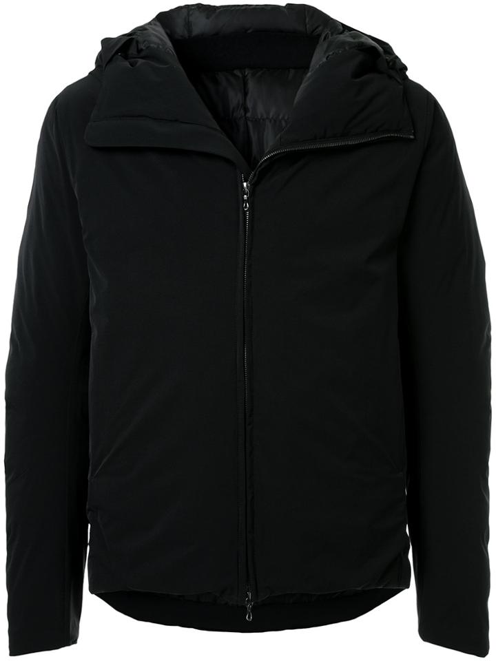 Attachment Zipped Fitted Jacket - Black