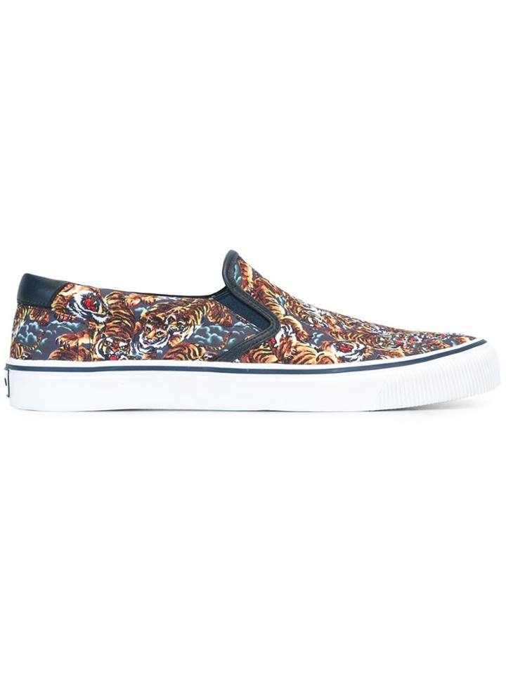 Kenzo Flying Tiger Sneakers - Multicolour