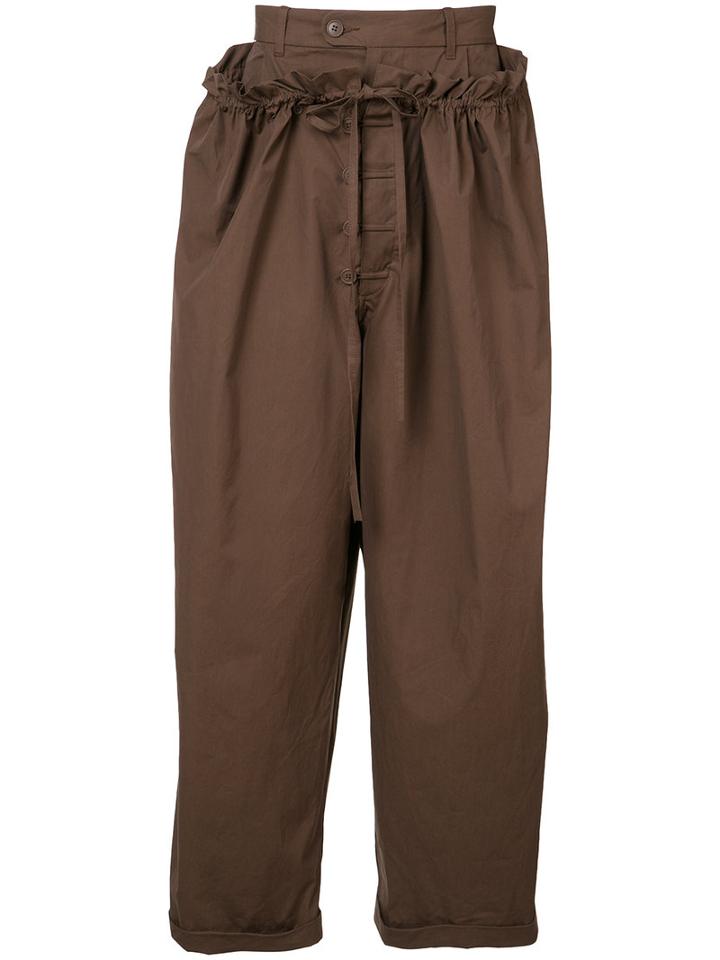 Craig Green Loose-fit Trousers, Men's, Size: Small, Brown, Cotton/nylon/polyester