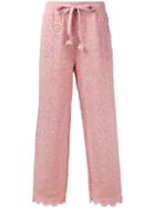 Fenty X Puma Embroidered Trousers - Pink & Purple