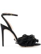 Gucci Tulle Sandals - Black