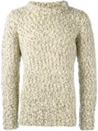 Ann Demeulemeester Chunky Jumper, Men's, Size: Small, Nude/neutrals, Wool