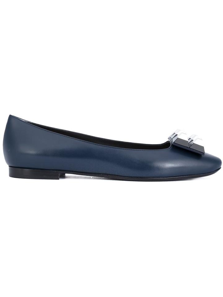 Fendi Pyramid Stud Ballerinas