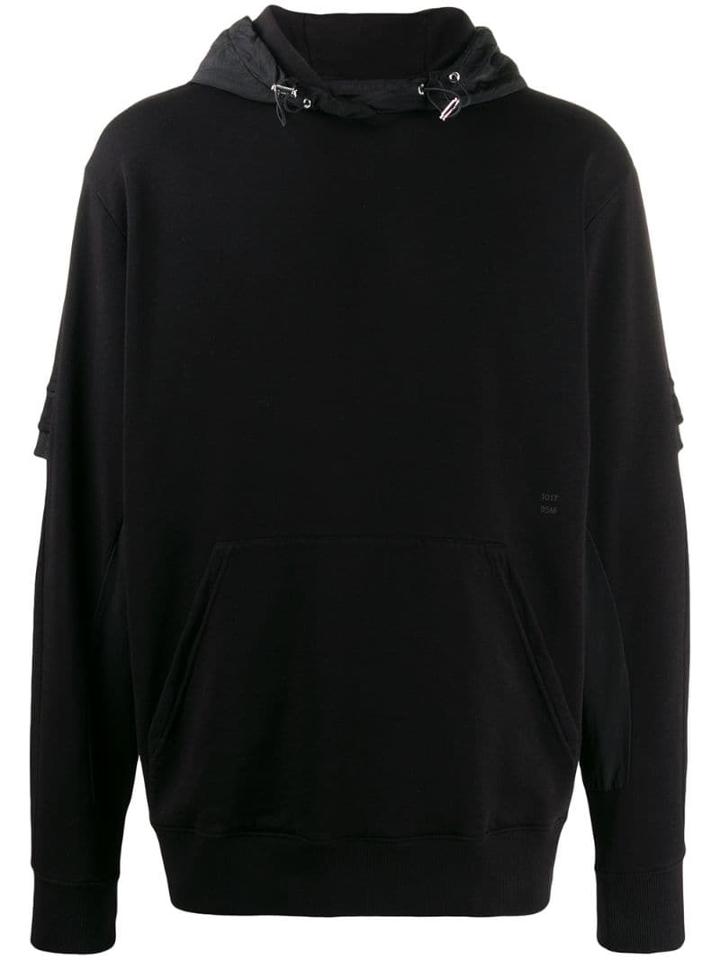 1017 Alyx 9sm Plain Hooded Sweatshirt - Black
