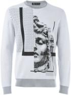 Versace Medusa Print Sweater