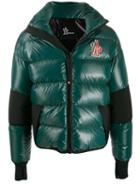 Moncler Grenoble Gollinger Feather Down Jacket - Green