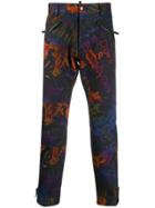 Dsquared2 Tie-dye Printed Trousers - Blue