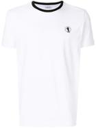 Dirk Bikkembergs Logo Patch T-shirt - White