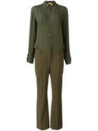 No21 Shirt Jumpsuit