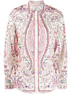 Etro Paisley Printed Shirt - Neutrals