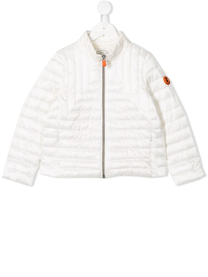 Save The Duck Kids Padded Jacket - White