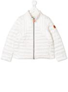 Save The Duck Kids Padded Jacket - White