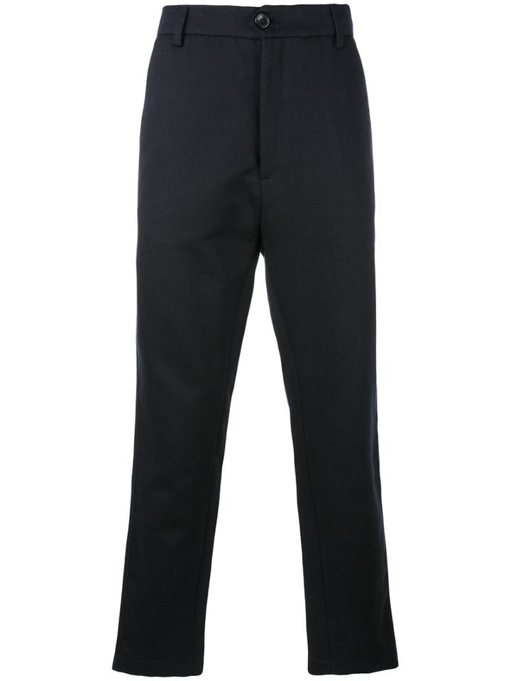 Société Anonyme - Weekend Trousers - Men - Cotton - 46, Blue, Cotton