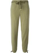 Polo Ralph Lauren Tie Details Cropped Trousers