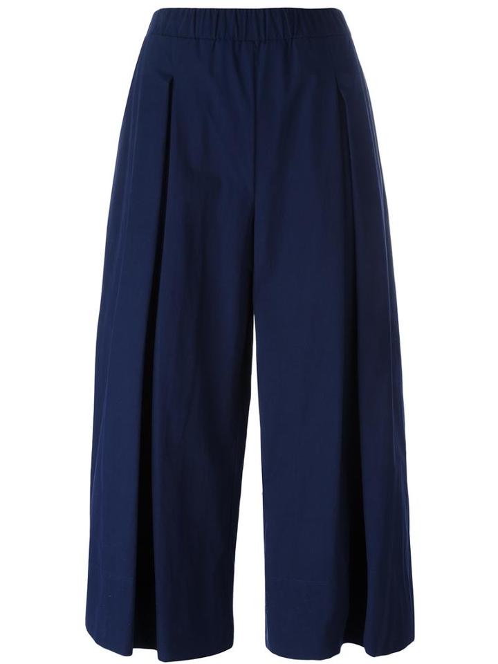 P.a.r.o.s.h. Cigno Trousers, Women's, Size: Large, Blue, Cotton
