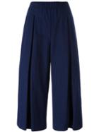 P.a.r.o.s.h. Cigno Trousers, Women's, Size: Large, Blue, Cotton