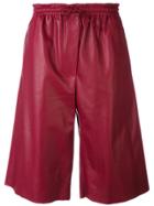 Joseph Drawstring Knee-length Shorts - Red