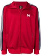 Needles Striped Track Jacket - Red