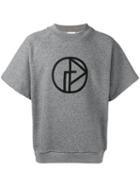 Gosha Rubchinskiy Logo Print T-shirt, Men's, Size: Xl, Grey, Cotton