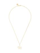 Karen Walker Runaway Mickey Outline Necklace - Gold