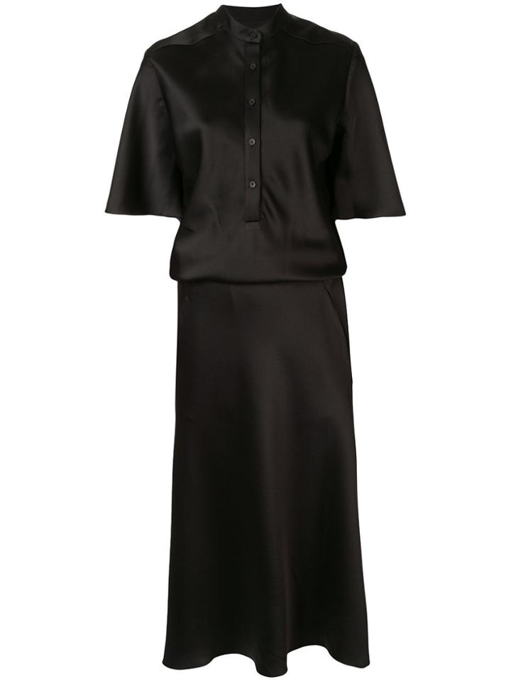 Christopher Esber Band Collar Midi Dress - Black
