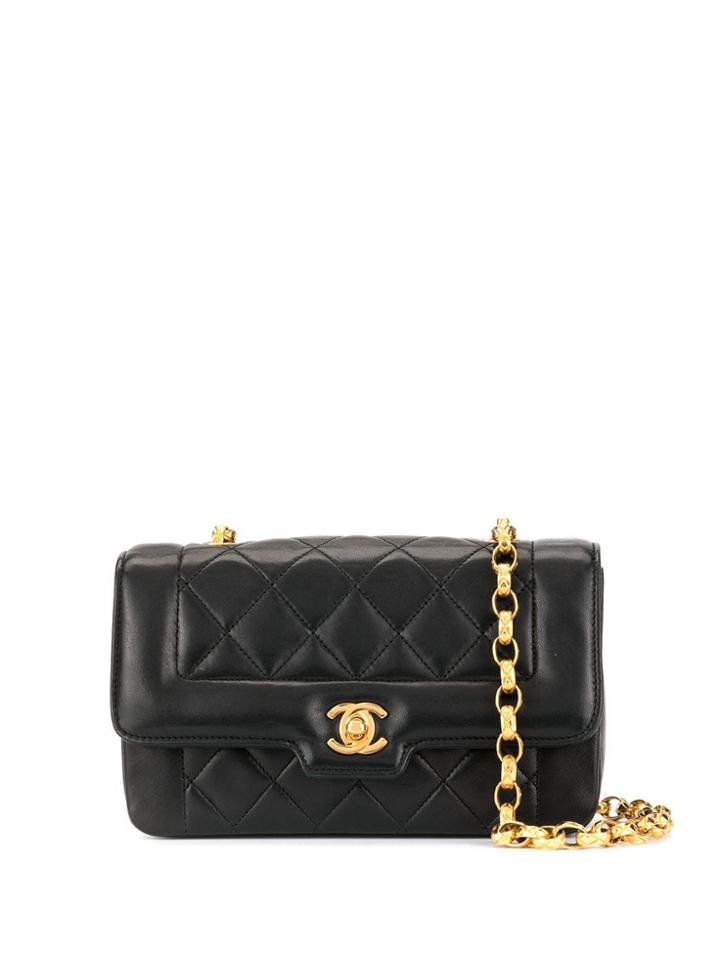Chanel Pre-owned Bijoux Chain Flap Shoulder Bag - Black