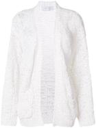 Iro Open Knit Cardigan - White