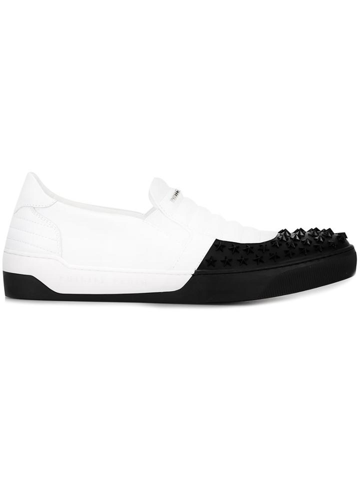 Philipp Plein Star Stud Slip-on Sneakers