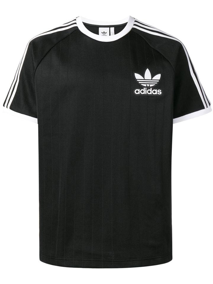 Adidas Contrast Logo T-shirt - Black