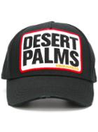 Dsquared2 Desert Palms Baseball Cap, Men's, Black, Cotton