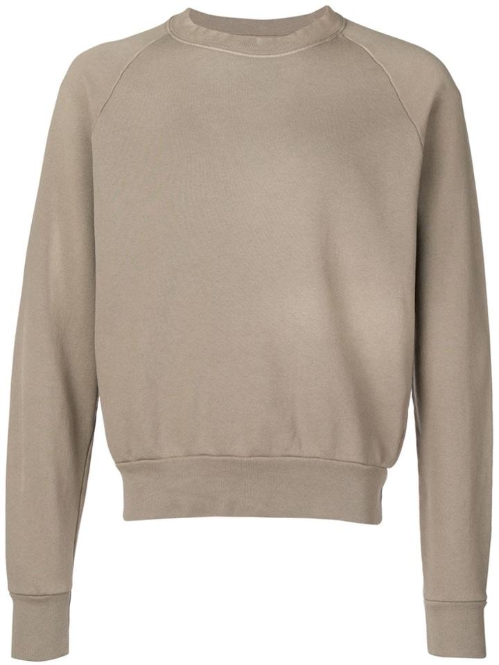 John Elliott Plain Sweatshirt - Green