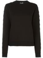 Opening Ceremony Cut-out Sleeve Sweatshirt