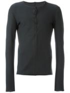 Ma+ Buttoned Neck Jumper