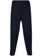 Marni - Tapered Cropped Trousers - Men - Cotton/polyamide/spandex/elastane/virgin Wool - 50, Blue, Cotton/polyamide/spandex/elastane/virgin Wool