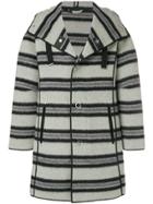 Lanvin Striped Loose Jacket - Grey