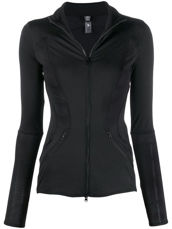 Adidas By Stella Mccartney Essentials Mid-layer Track Jacket - Black