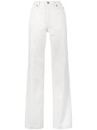 Calvin Klein 205w39nyc High Rise Straight Leg Jeans - White