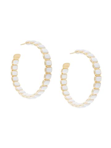 I.v.i. Maghlia Toy Hoop Earrings - White