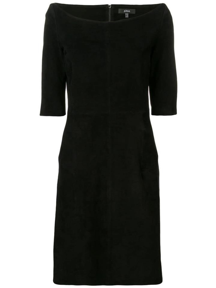 Arma Fitted Dress - Black