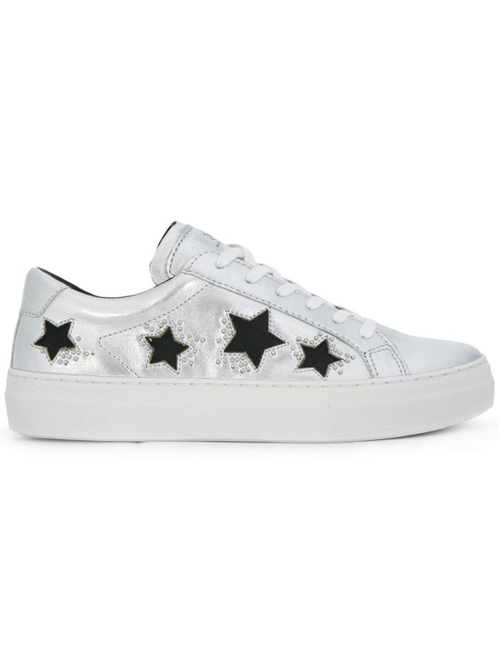 Moa Master Of Arts Star Embellished Sneakers - Metallic
