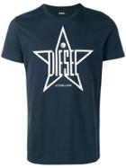 Diesel Star Print T-shirt - Green